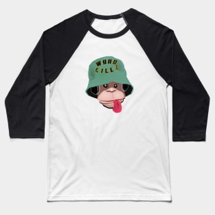 Wykd Steez Headphone Monkey Baseball T-Shirt